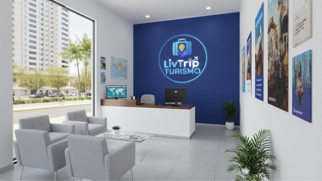 Visão da Agência de viagens online LIVTRIP TURISMO